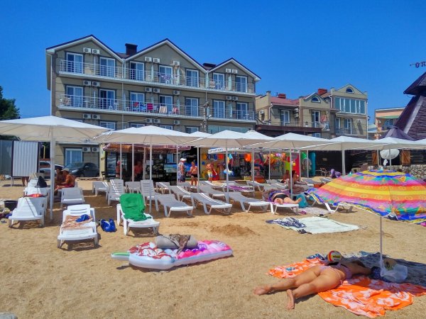 Крым Феодосия Черноморская набережная