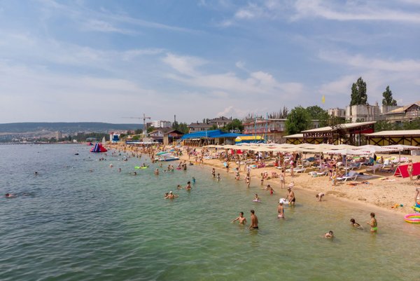 Пляж Атлантик Бич Феодосия