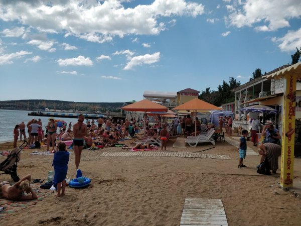 Феодосия городской пляж