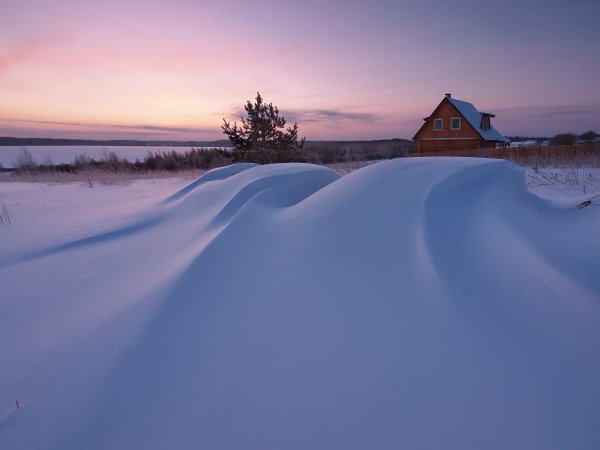 Зимние просторы России