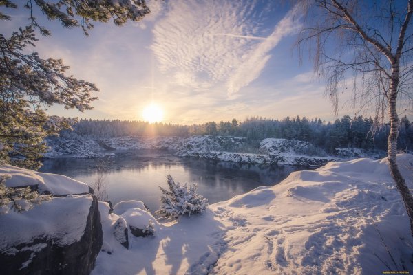 Зимние просторы