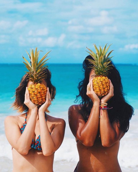 Фотосессия с экзотическими фруктами