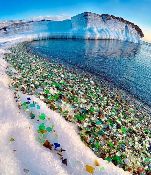 Стеклянный пляж Владивосток