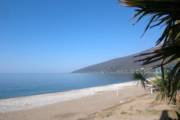 Пляж Гагра Абхазия