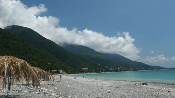 Новая Гагра пляж