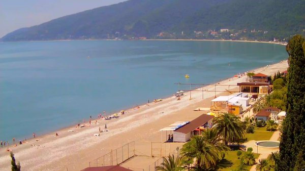 Новая Гагра пляж