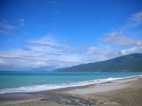 Абхазия Гагры горы море