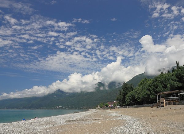 Гагра пляж Сан Марино