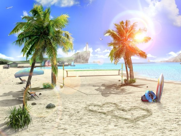 Лето солнце жара