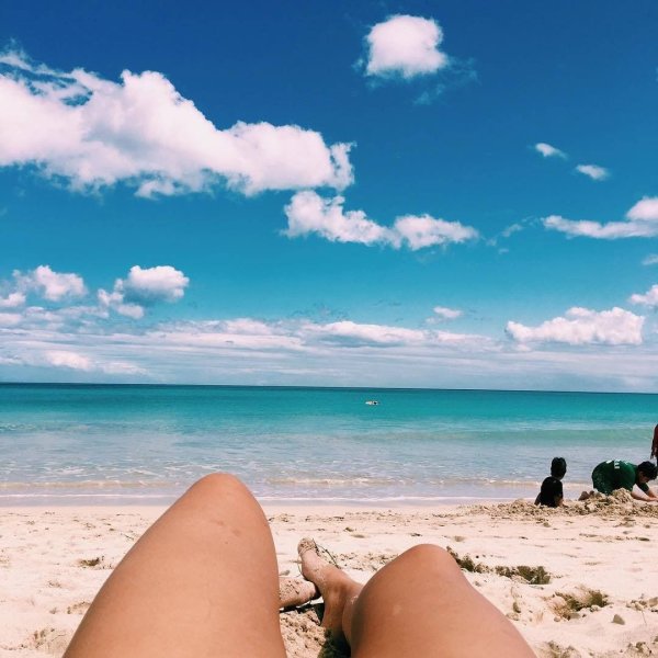 Летняя атмосфера на море