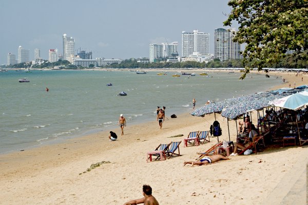 Пляж центр Паттайи