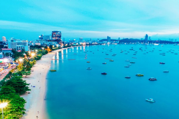 Море Тайланда Паттайя Север