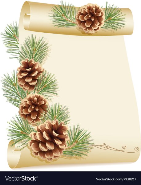 Елочка со свитками