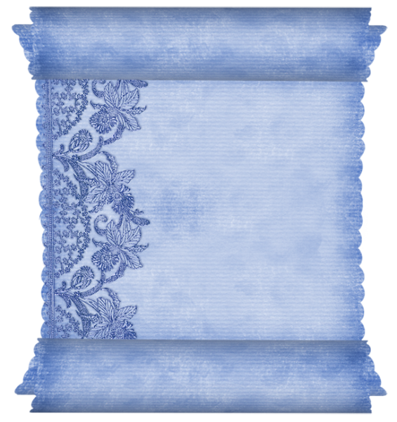 Пергамент голубой