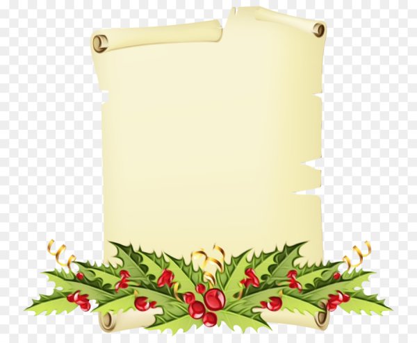 Поздравительный свиток на новый год