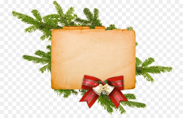 Новогодний пергамент