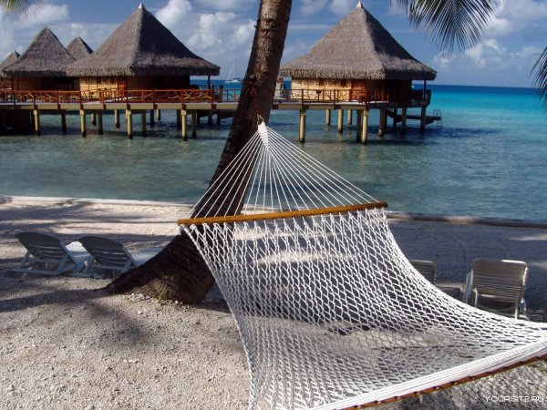 Гамак на море