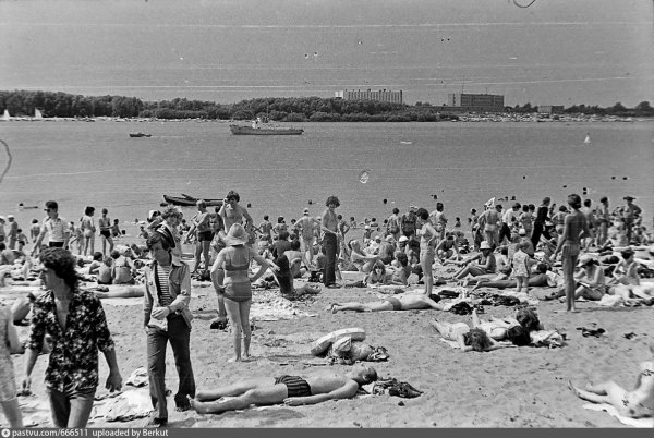 Куйбышевский пляж Омск