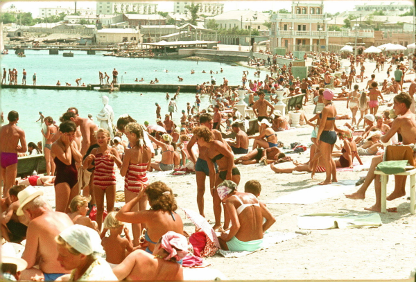 Ялта пляж 70-е