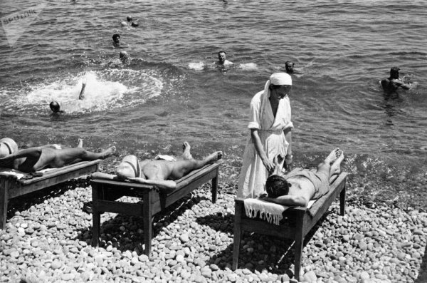 Артек 1930 солнечные ванны