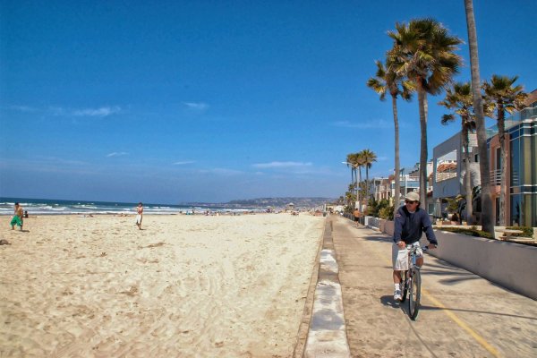 Сан Диего пляж