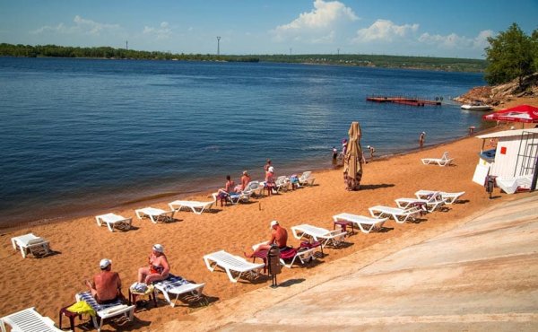Пляж атмосфера Балаково