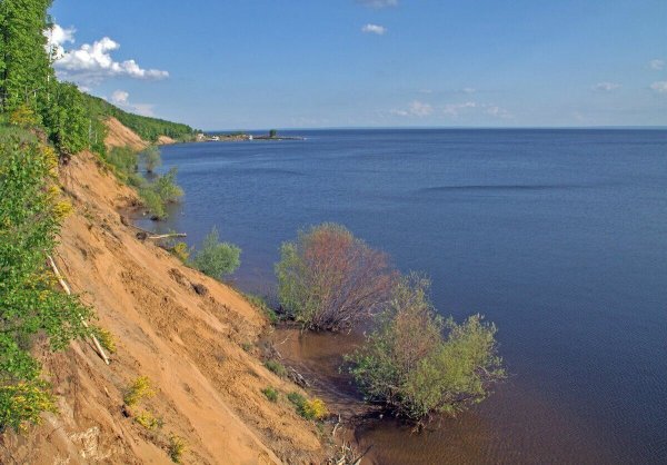 Река Волга Ульяновск