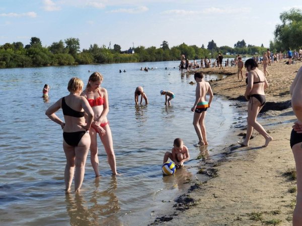 Места для купания летом