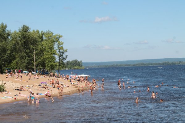 Городской пляж Новокуйбышевск