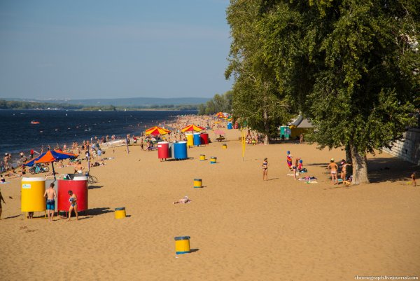 Самара Центральный пляж