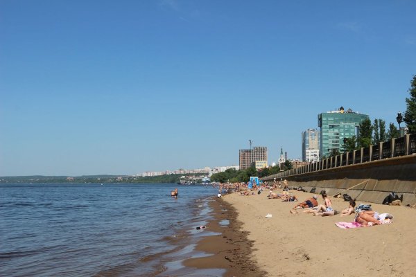 Самара пляжи на Волге