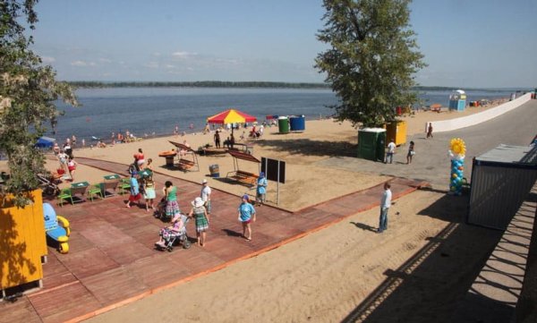 Верхний пляж Самара