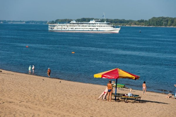 Самара пляжи на Волге