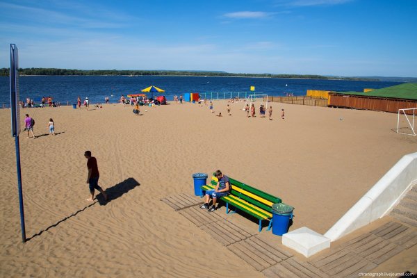 Пляж набережная Самара Самара
