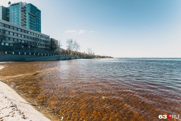 Самара набережная пляж