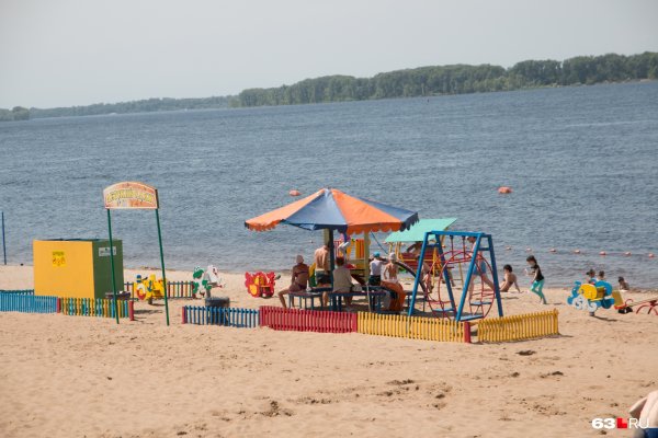 Самарский пляж