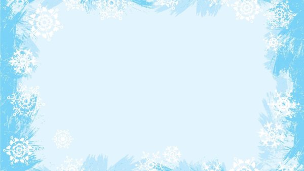 Зимняя рамка
