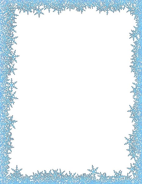 Зимняя рамка