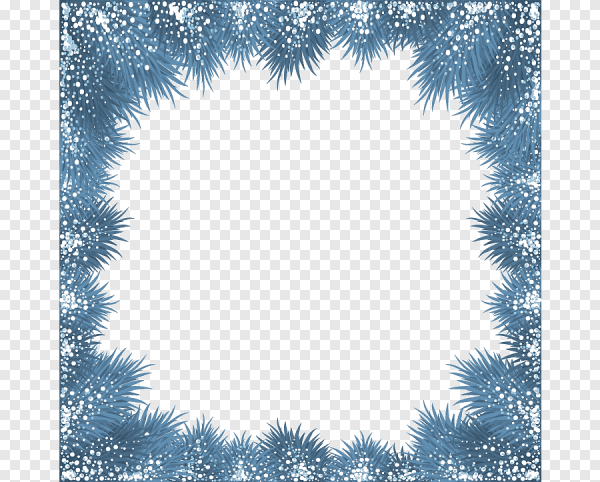 Рамка снежинки