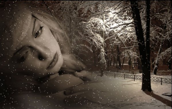 Грусть снег