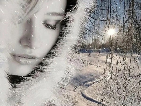 Снежинки на ресницах