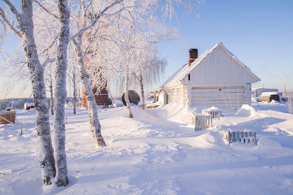 Деревни Пермского края зима