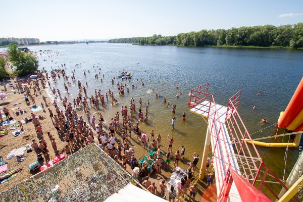 Городской пляж Энгельс