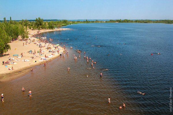 Река Волга Саратов пляж