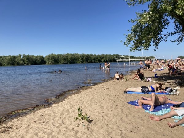 Городской пляж Энгельс