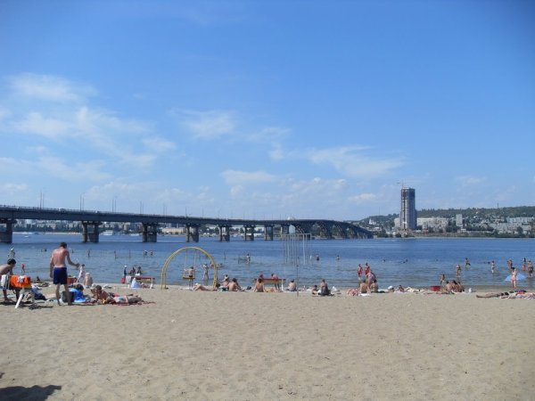 Остров Покровские Пески Саратов