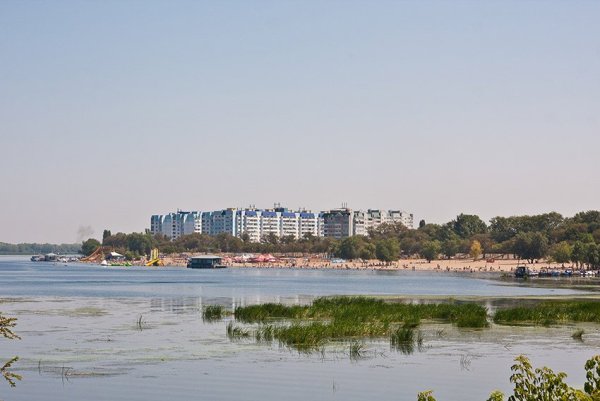 Пляж в Энгельсе на Волге