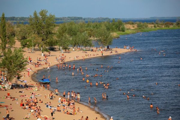 Пляж Покровские Пески Саратов