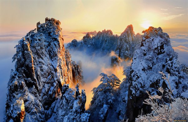Горы Хуаншань, Китай