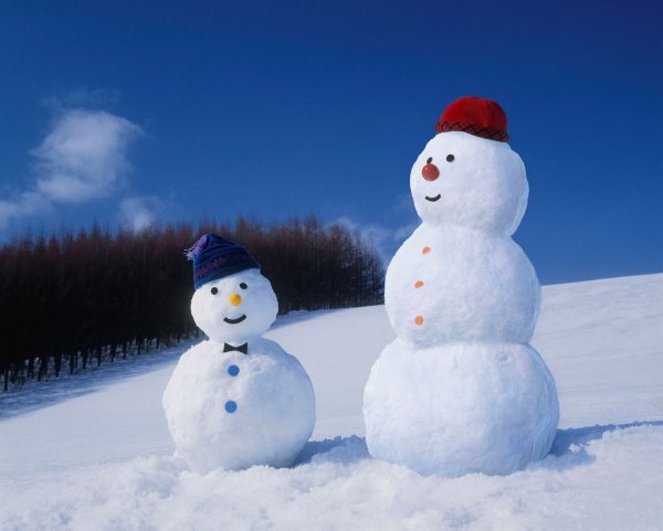 Забавный Снеговик